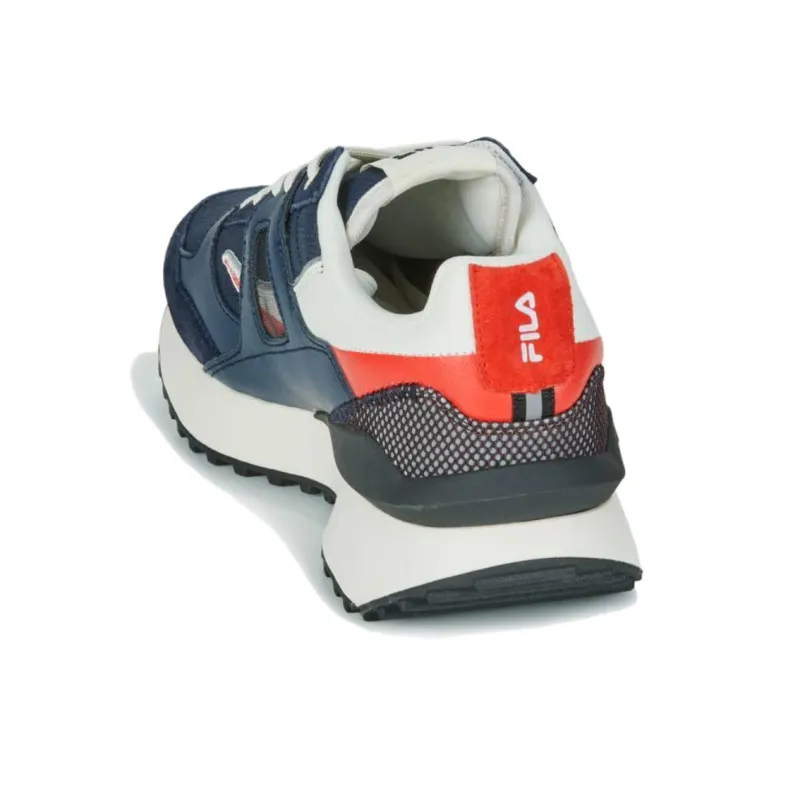 FILA Contempo Anti Slip Wear Resistant Low Top Casual Shoes Men's Blue-3