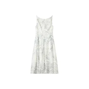 SENTUBILA Slip Dresses Women's White Marble