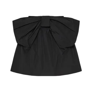RED VALENTINO Casual Short Skirts Women's Black