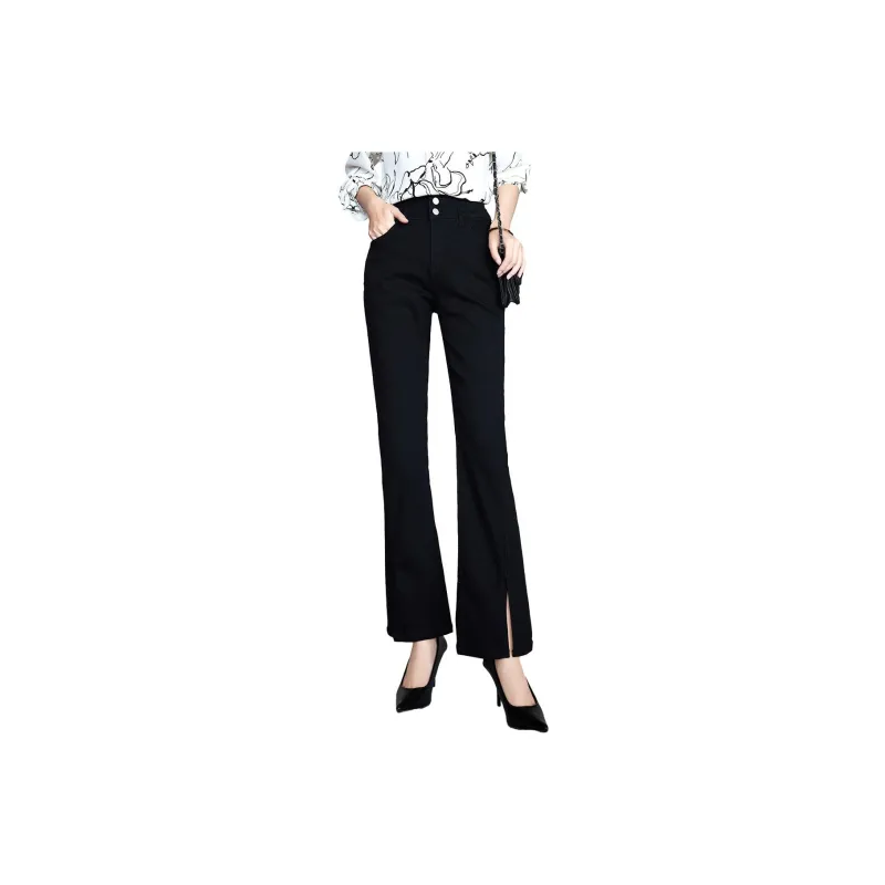MT Jeans Women's Black-0