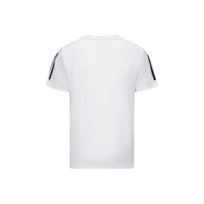 Adidas Short Sleeved T Shirts Men's White-1