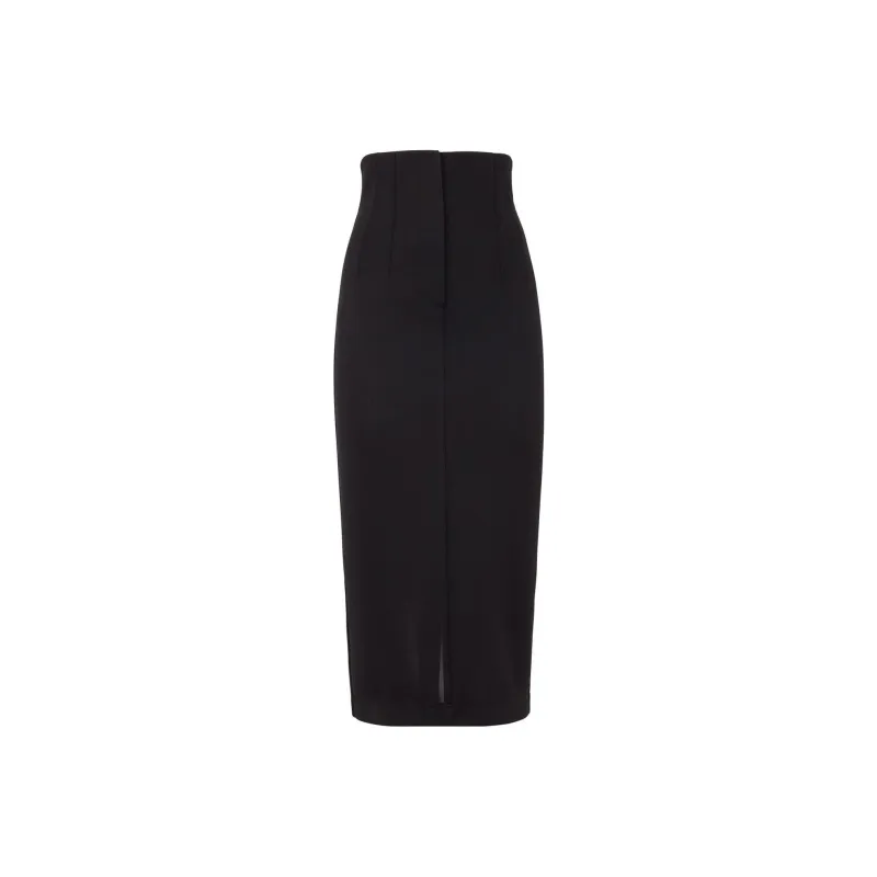 FENDI Casual Long Skirts Women's Black-0