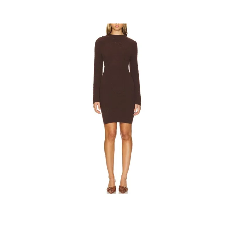 525 AMERICA Long Sleeved Dresses Women's Dark Brown-0