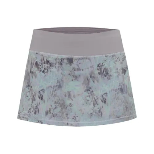 Lululemon Pace Rival Collection Luxtreme™ Casual Short Skirts Women's Multi Mixed Color/Fuzzy Gray