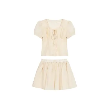 Local Gal Casual Suit Women's Apricot