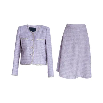 ROEYSHOUSE Skirt Set Women's Light Purple