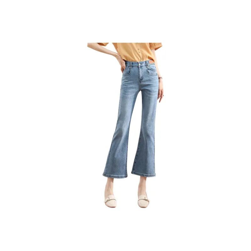 HIPPIEMISS Jeans Women's Vintage Light Blue-6