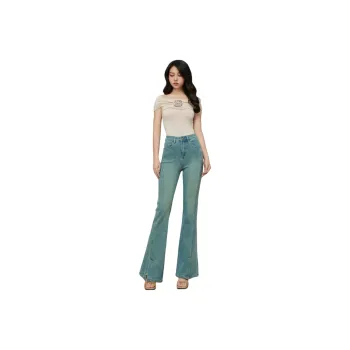 Wang Youshan Jeans Women's Blue