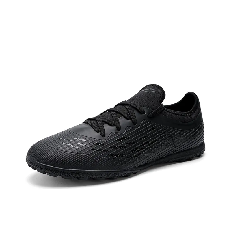 QIUTEXIONG Soccer Shoes Unisex Low Top Turf Green/Turf Black-1