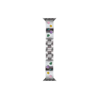 KVZUVUU Watch Band Apple Compatibility Metal