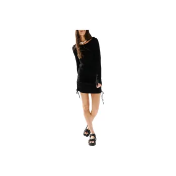 FREE PEOPLE Cabo Sweater Skirt Set Skirt Set Women's BLACK/Black