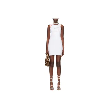 Blumarine Sleeveless Dress Women's White