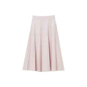 OVV Casual Short Skirts Women's Nude Pink Trim A9
