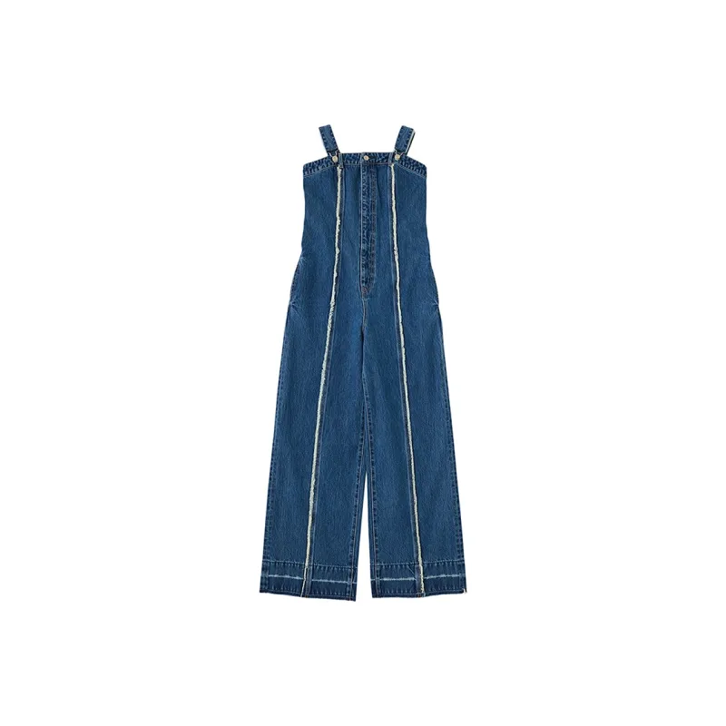 MOUSSY Overalls Women's Blue-0