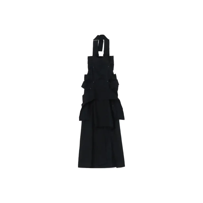 Yohji Yamamoto Sleeveless Dress Women's Black-0