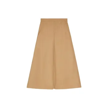GUCCI FW22 Casual Long Skirt Women's Brown