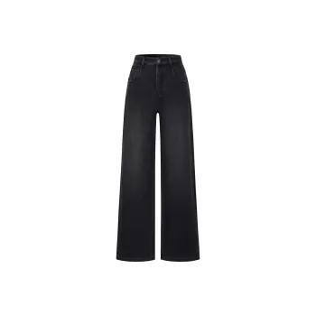 JZ. ANNAKRO Jeans Women's Plain Black