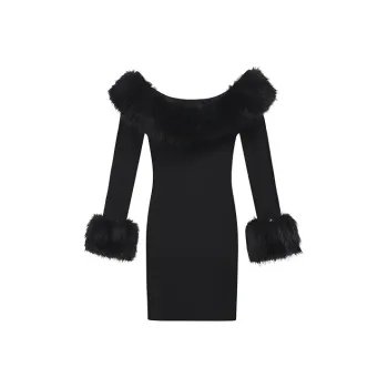 CZMO Long Sleeved Dress Women's Black
