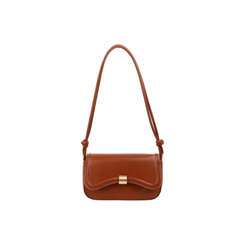 TOUTSEUL YOLO PU Shoulder Bag, Crossbody Bag Women's White/Black/Pink/Brown-18