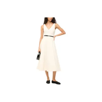 Staud Sleeveless Dress Women's White