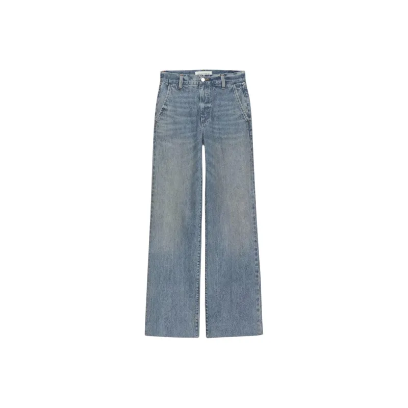 ARITZIA Denim Forum The '90s Trouser Lo-Rise Jean Jeans Women's Into The Bleu Light/Blue Light-0