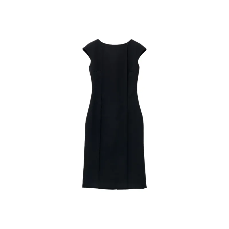 Alexander McQueen Crewneck Sleeveless Mini Dress-0