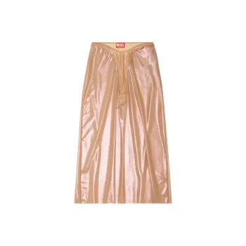 DIESEL SS24 Casual Long Skirts Women's Pink