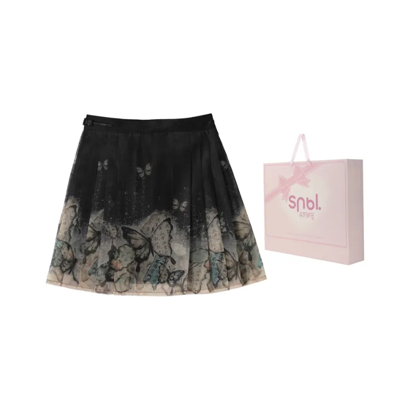 SNBL Casual Long Skirts Women's-11