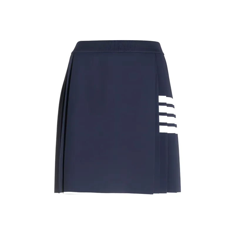 THOM BROWNE· Casual Short Skirts Women's Marine Blue-0