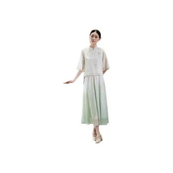 Hang Yi Court Skirt Set Women's Image Color