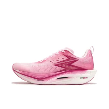 361° Flame 3 ET Cushioning Abrasion Resistant Breathable Slip Resistant Low Top Running Shoes Unisex Bubble Gum Pink