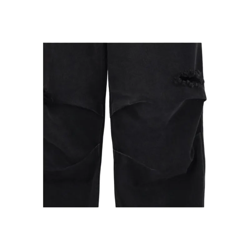 WE11DONE Jeans Unisex Black-3