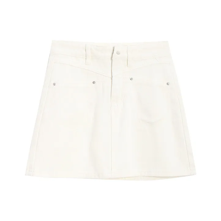 BRASS SCOUT Denim Short Skirts Women's-6