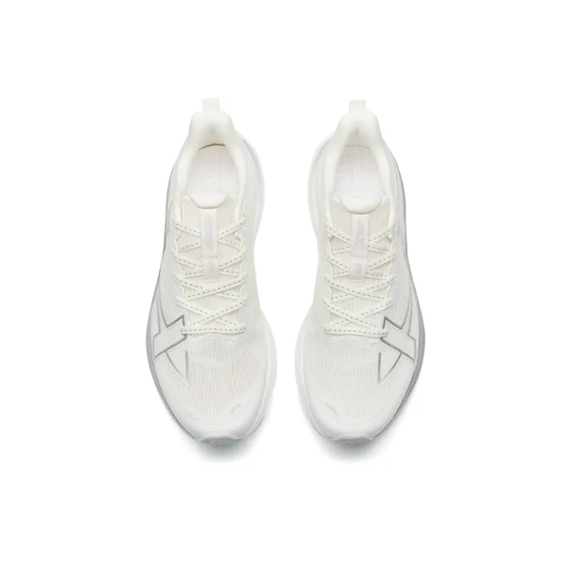 XTEP 2000km 3.0 Running Shoes Women's Low Top Sail White, Silver-3