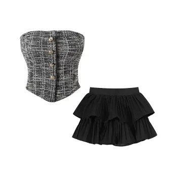 JOSR Two Piece Skirt Sets Women's