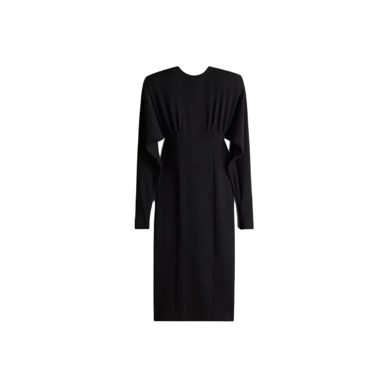 H&M Studio Series Long Sleeved Dress Women's Black-0
