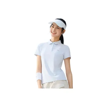Anta Polo Shirt Women's Light Dusk Blue