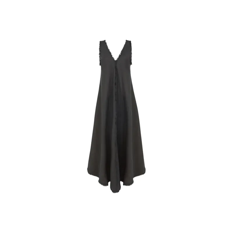 PAROSH Sleeveless Dress Women's Black-0