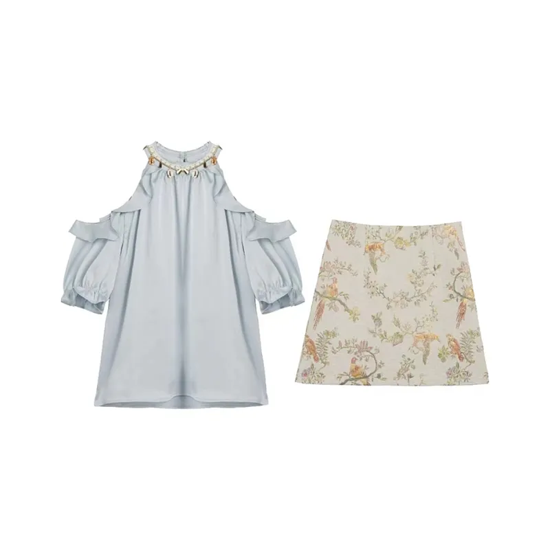 JOSR Two Piece Skirt Sets Women's-2