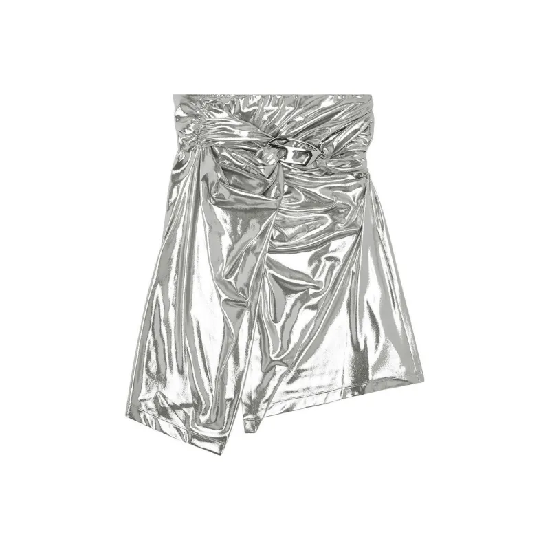 DIESEL O Melt Skirt 'Silver'-0
