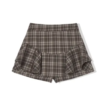 LA CRAWFISH Casual Short Skirts Women's