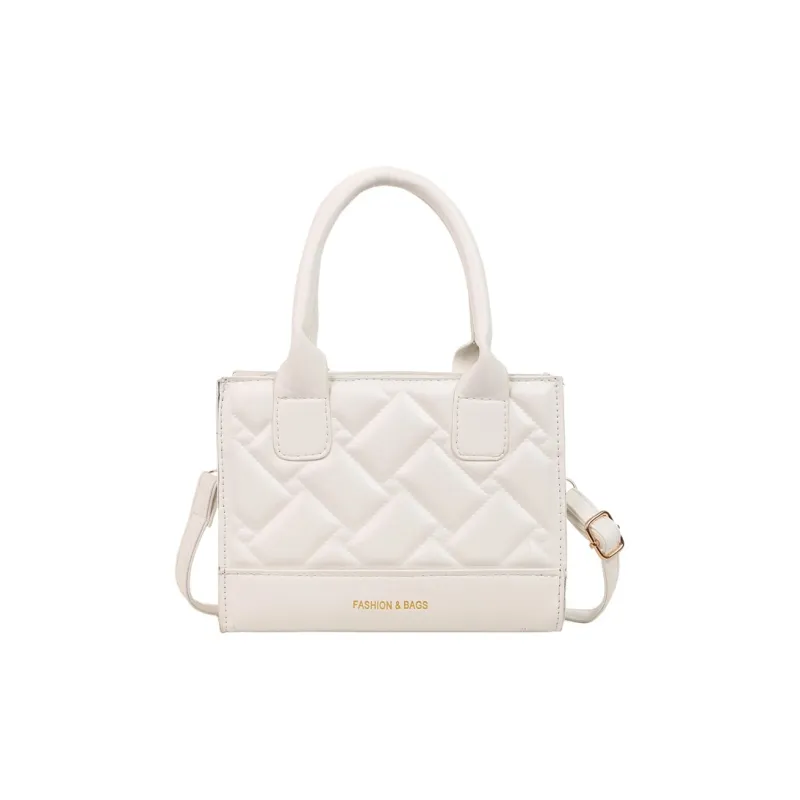 TOUTSEUL YOLO PU Handbag Women's White/Silver/Black/Red/Pink-0