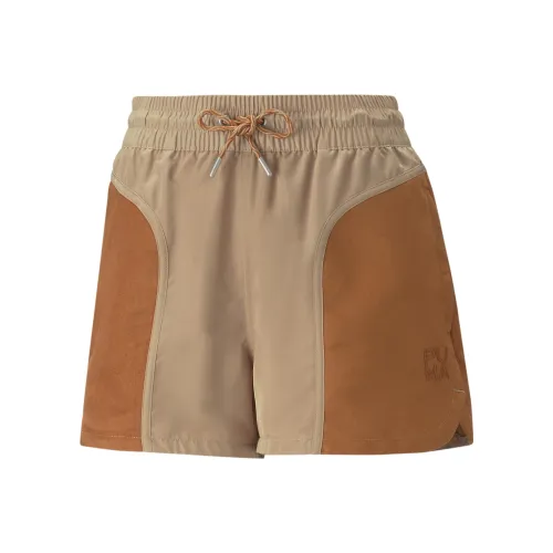 PUMA ACTIVE INFUSE Woven Shorts Sports Shorts Women's Khaki