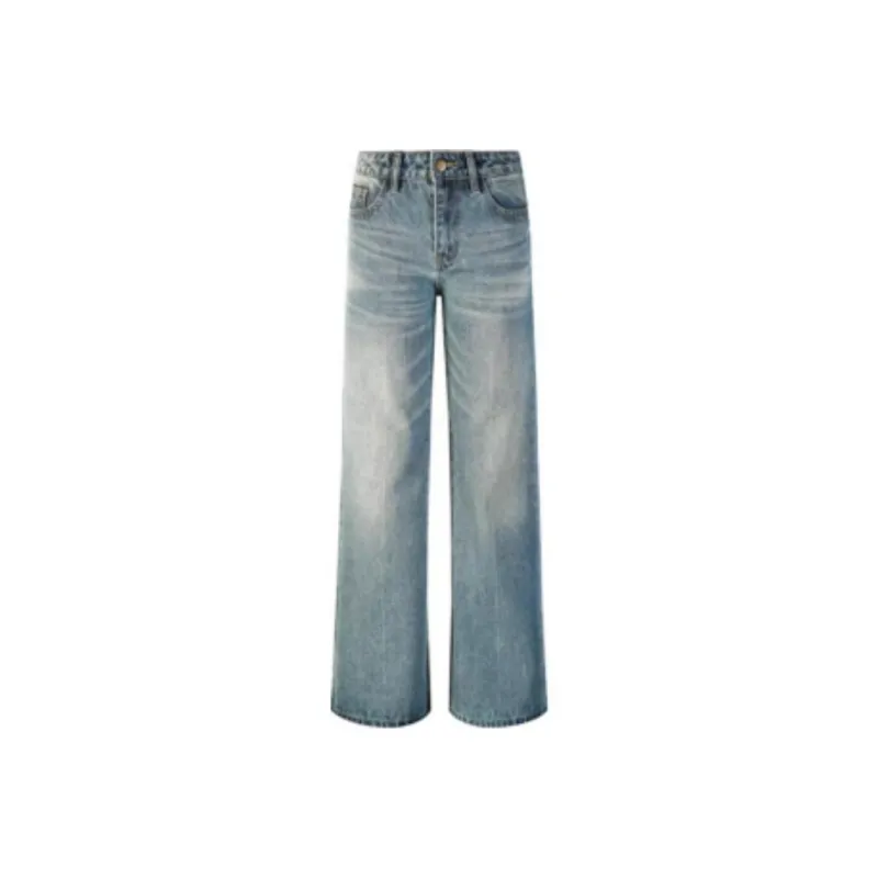 ZNZX Jeans Women's Sea Wave Blue-0