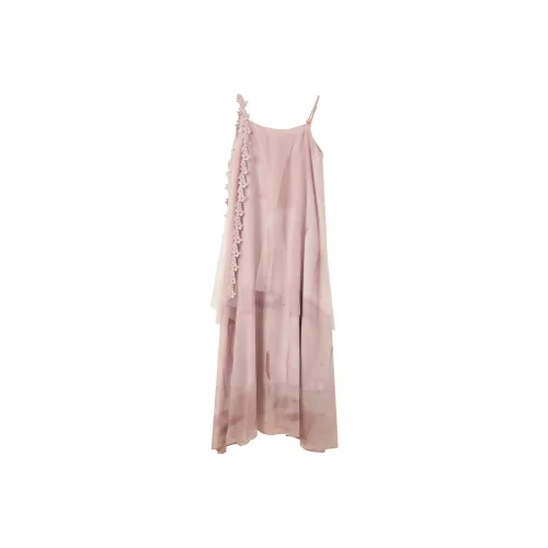 3COLOUR Slip Dress Women's Cinnamon Powders