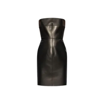 DSQUARED 2 Strapless Zipped Dress