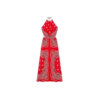Sandro Ajaccio Midi Dress