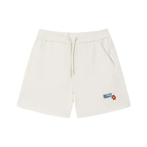 FILA SS25 Casual Shorts Women's Steam White IV