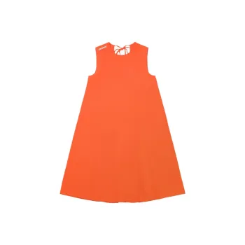 Converse EYELET NS Sleeveless Dress Women's Orange