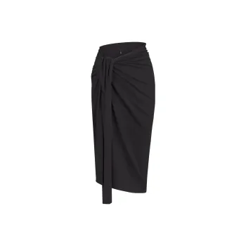 Skims Casual Long Skirts Women's Black